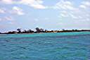 Arriving at Anegada!  This view is from the inner green buoy at the end of the entrance channel.
