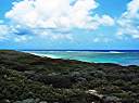Panorama from Nancy and Walker's secret beach on Anegada