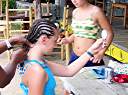 Taylor gettin dem braids
