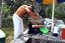 Davide makes the mojitos