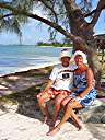 Santas at the Anegada Reef Hotel