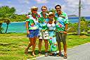 Just arrived on Tortola -- all wearing Jams World.