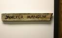 Walker's office nameplate - from the office supplies department at Trash Beach.