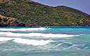 Surf action at Josiah's Bay.