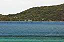 Cooper Island, viewed from the Pugliese's veranda -- four miles away. I am playing with my 100-400mm zoom lens. Contrast this to the next photo to see what I mean...