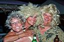 Party at Potter's. We met a group of people earlier at Neptune's that had a bag of wigs. We spent the night partying with them - swapping wigs after every dance.