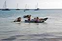 Dark and Stormy lay day activities at Neptune's Treasure: dinghy races.