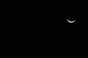 Venus and the moon.