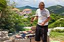 The grill meister. Horacio Ofman.