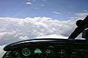 On the way at 8,000 feet -- weather ahead....