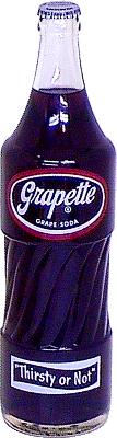 24 oz. Bottle of Grapette