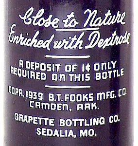 Back of Bottle