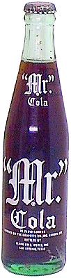 Bottle of Mr. Cola