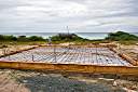 Foundation complete - floor ready for casting.