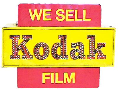 Kodak Film Sign