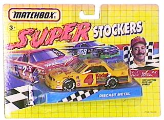 New 1992 Matchbox Diecast NASCAR Super Stockers Ernie Irvan Pepsi 400 Winner 