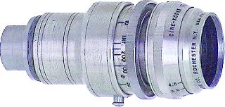 152mm Cine Kodak Telephoto Lens