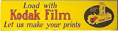 Kodak Film Sign