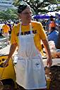 Glenn with his Soggy Dollar apron.