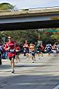 Coming up Allen Parkway -- in the 23rd mile.