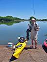 Walker's catch - 27 bluegills