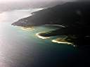 Arriving in Tortola.
Geography lesson - left to right: Road Harbor, Hogs Valley Point, Brandywine Bay, Half Moon Point, Half Moon Bay, Nora Hazel Point.