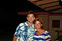 Walker and Nancy at Anegada Reef Hotel Bar.
