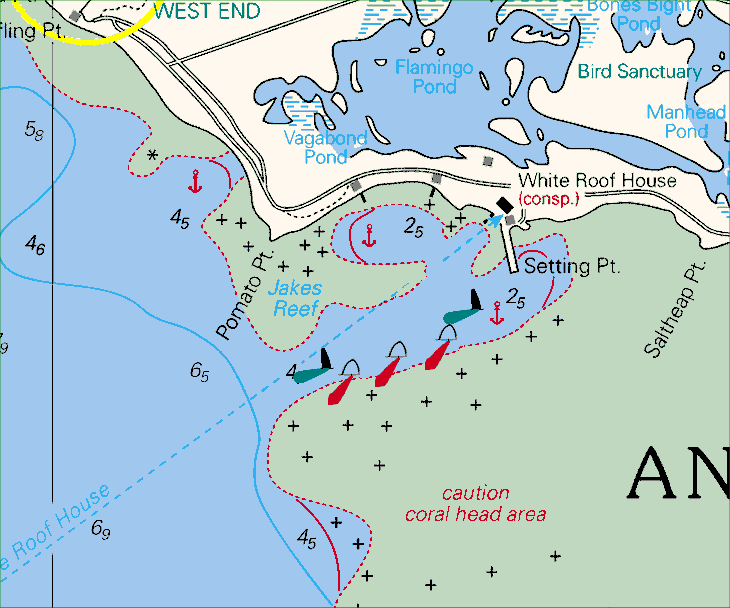 Anegada Entrance Chart
