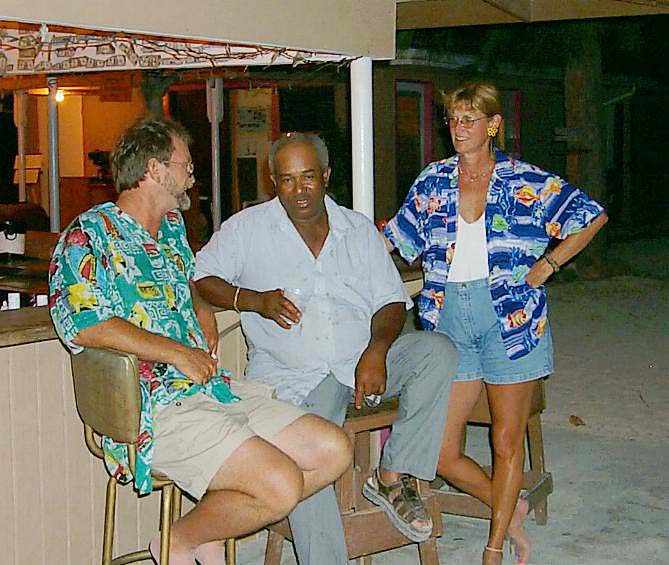 Lowell with Walker and Nancy, 2000