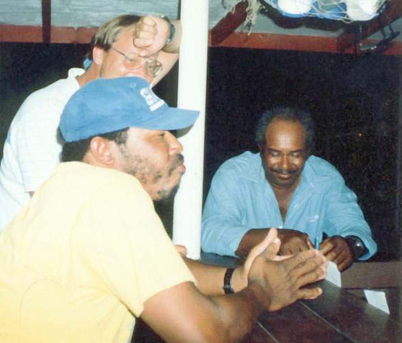 Lowell at the ARH bar, 1990