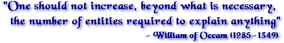 Occam's Razor Text