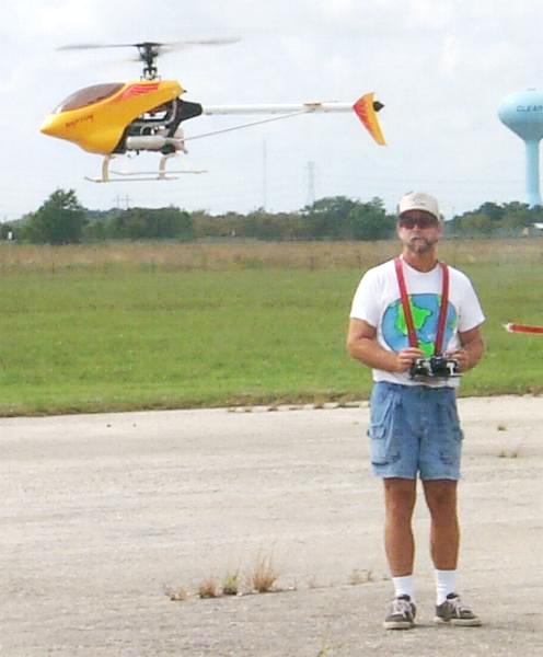 Walker Flying His Raptor