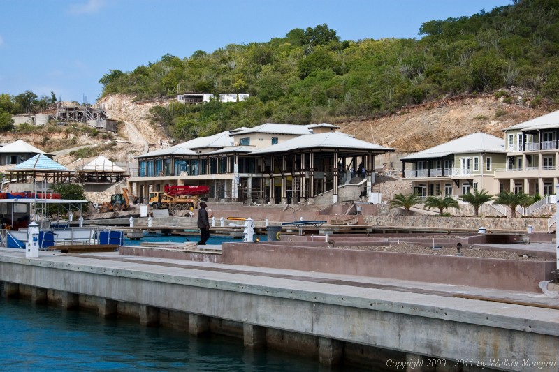 Scrub Island construction.