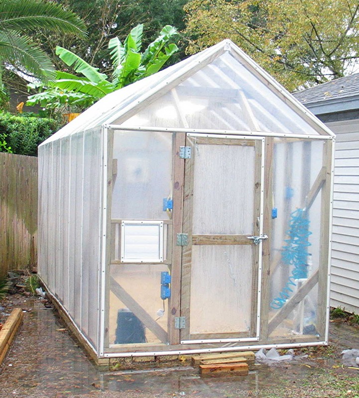 Walker Builds a Greenhouse