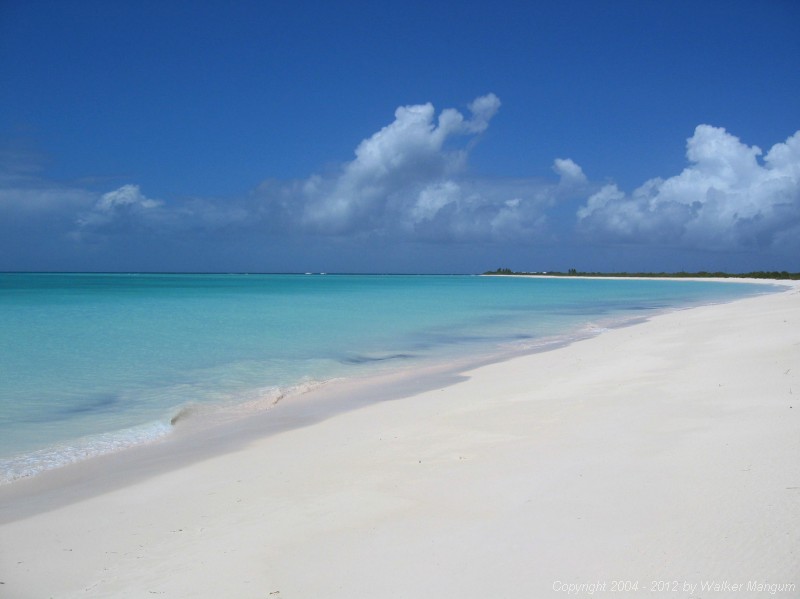 Walking around the west end of Anegada.