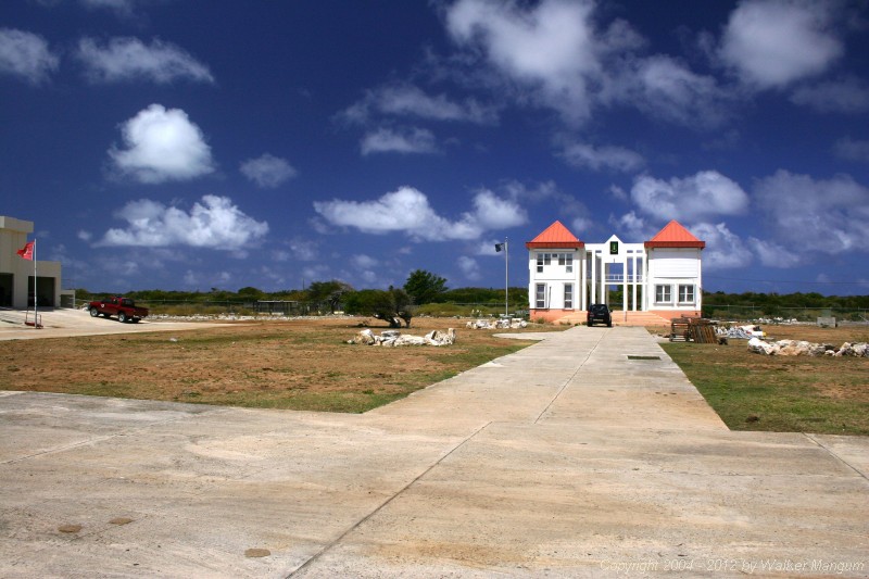 Anegada fire station and police headquarters.