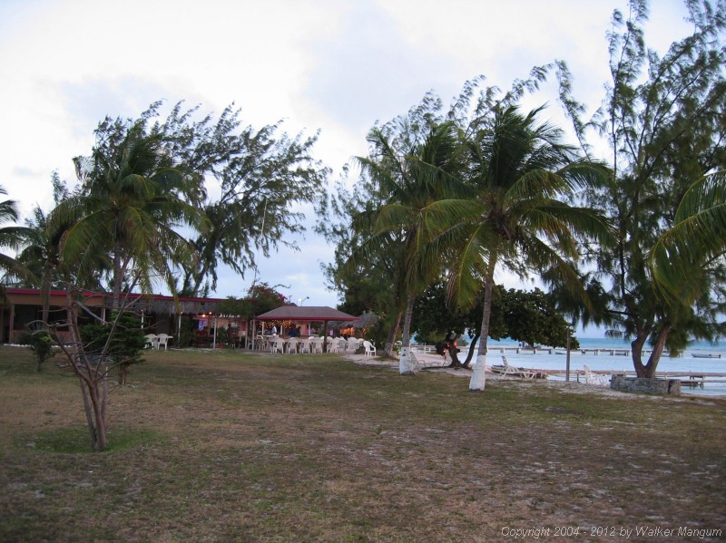 Evening at the Anegada Reef Hotel.