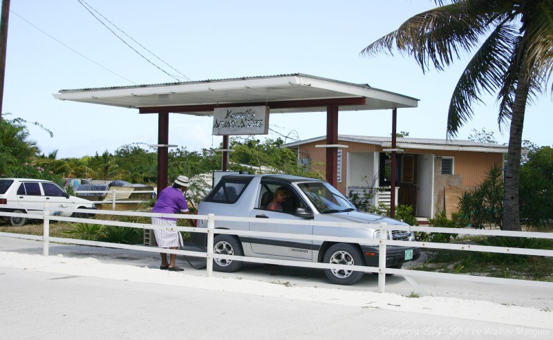 Kenneth's Service Station, Anegada.